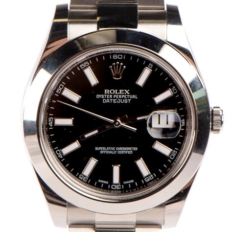 rolex stainless steel watch